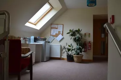 Tea and coffee area